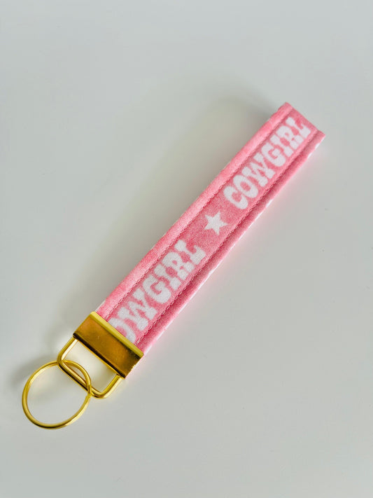 Keyring Wristlet - Cowgirl Vibes