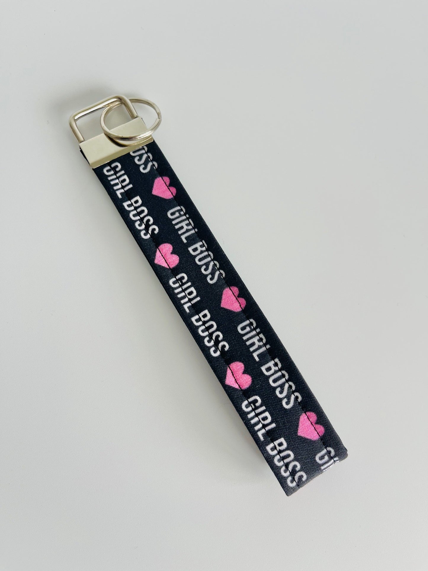 Keyring Wristlet - Girl Boss