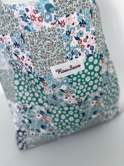 Slouch Bag - Patchwork Posy