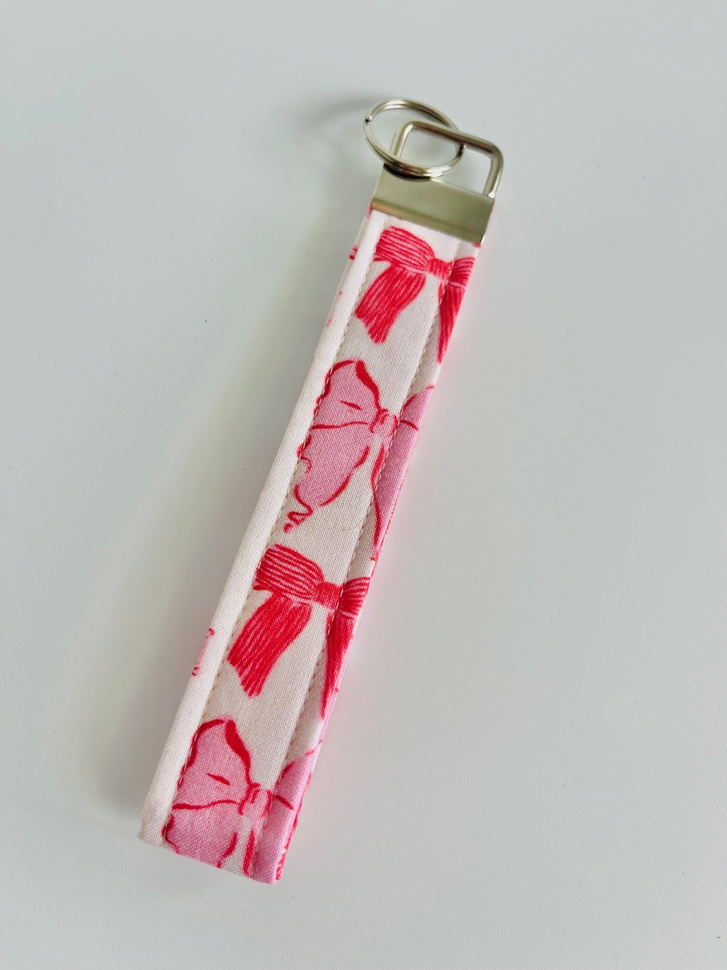 Keyring Wristlet - Sweetheart Bow