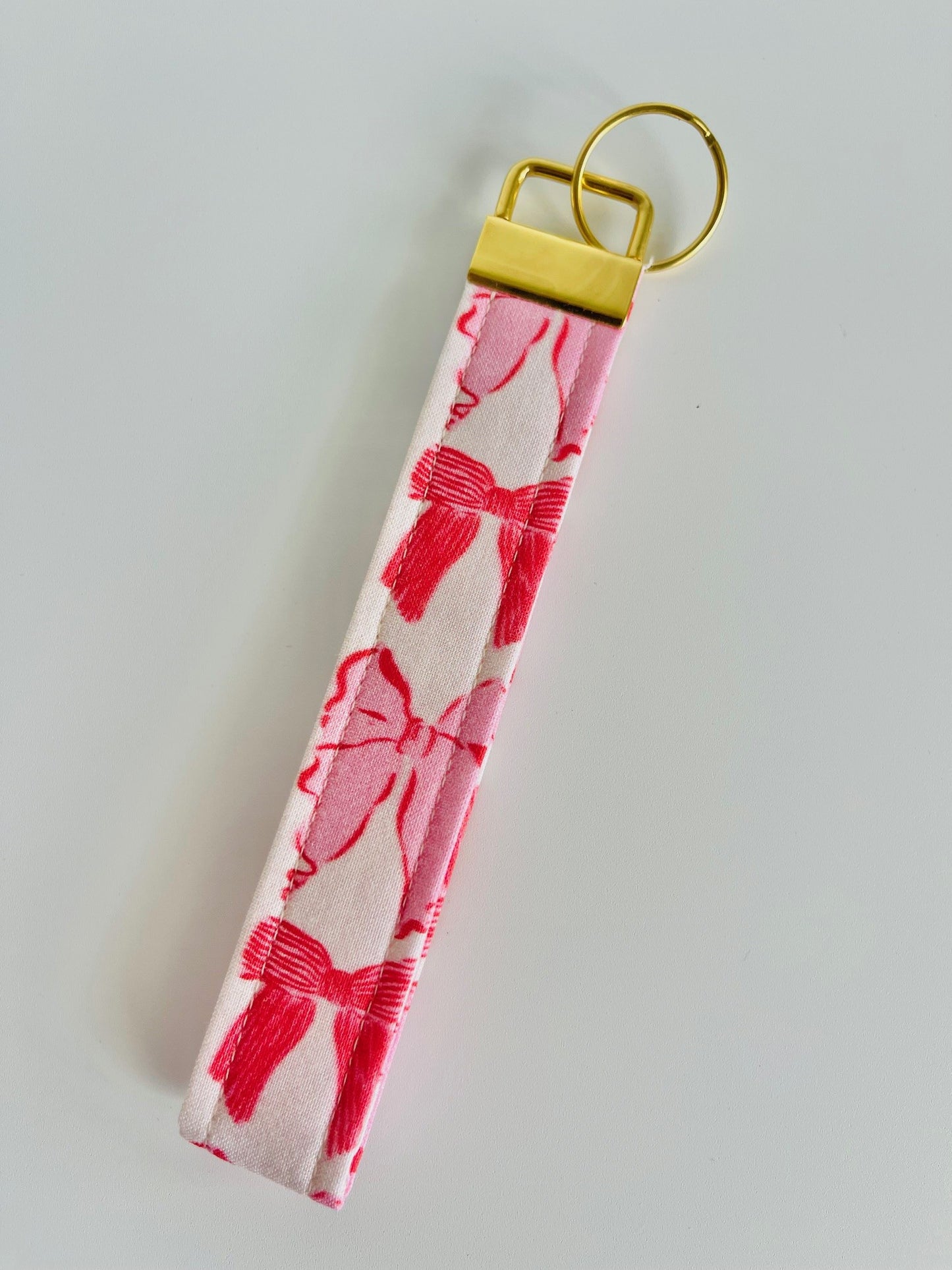 Keyring Wristlet - Sweetheart Bow