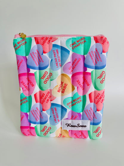 Quilted eReader Sleeve - Bookish Candies