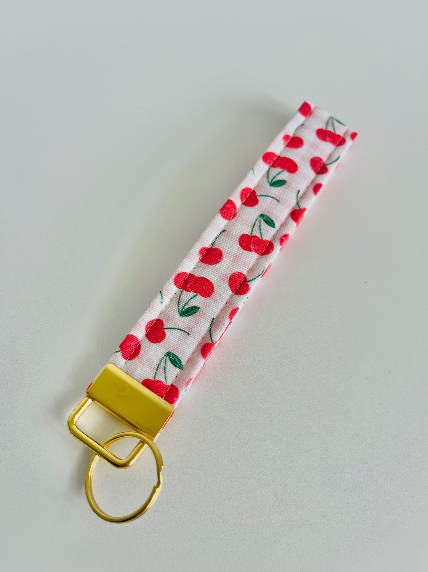 Keyring Wristlet - Cherry Pop