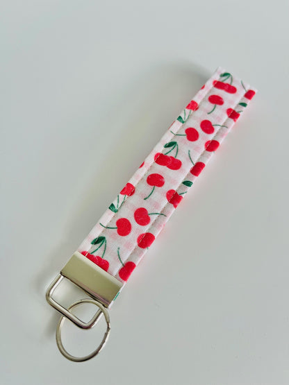 Keyring Wristlet - Cherry Pop