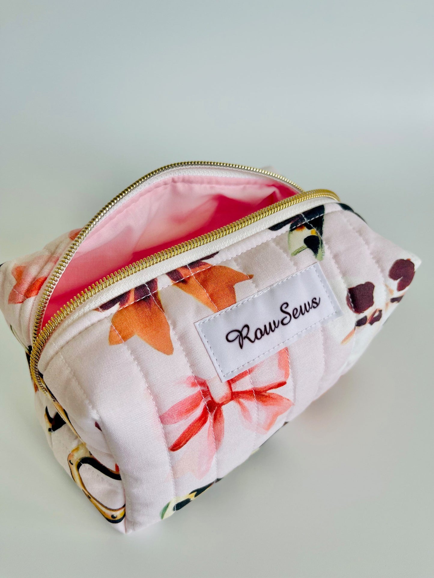 Quilted Makeup Bag - Cowgirl Cutie