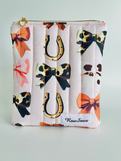 Quilted eReader Sleeve - Cowgirl Cutie
