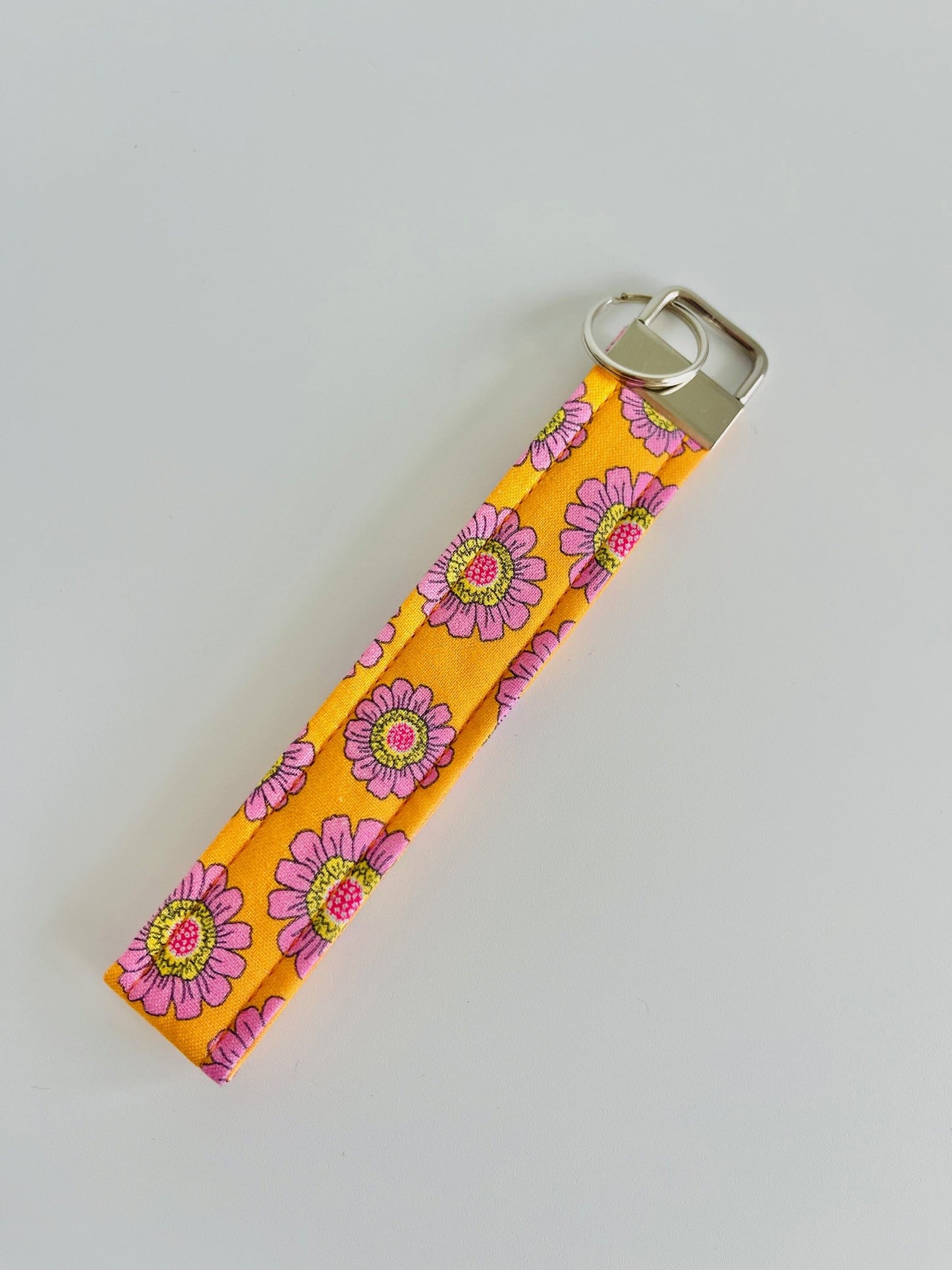 Keyring Wristlet - Orange Blossom