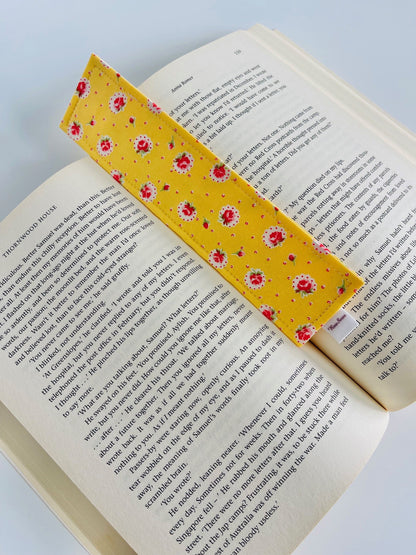 Bookmark - Lemon Rose