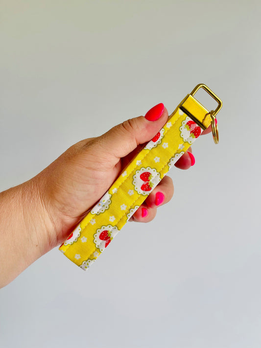 Keyring Wristlet - Sunny Berry